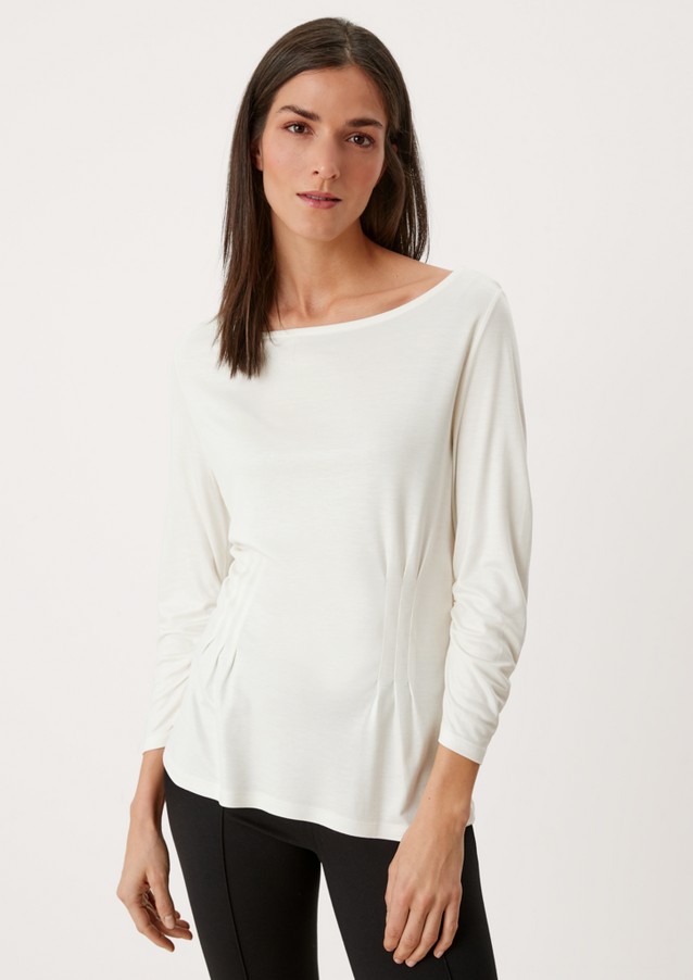 Damen Shirts & Tops | Langarmshirt aus Viskose - BN67666