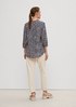 Viscose blouse with an all-over print from comma