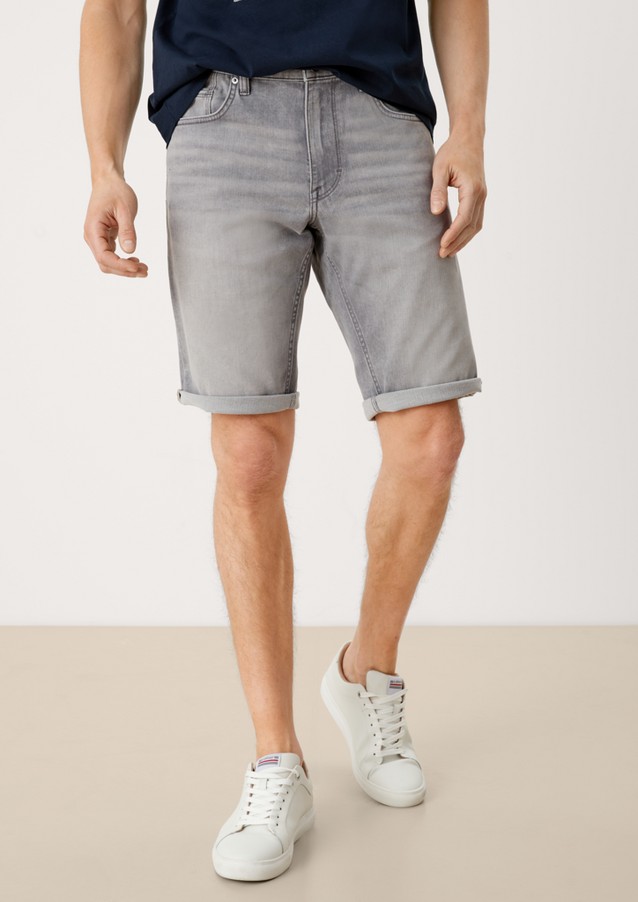 Hommes Shorts & Bermudas | Regular : short de style bermuda d’aspect denim - UA46394