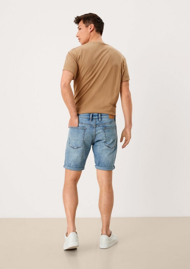 Hommes Shorts & Bermudas | Slim : short en jean au look usé - DK20514