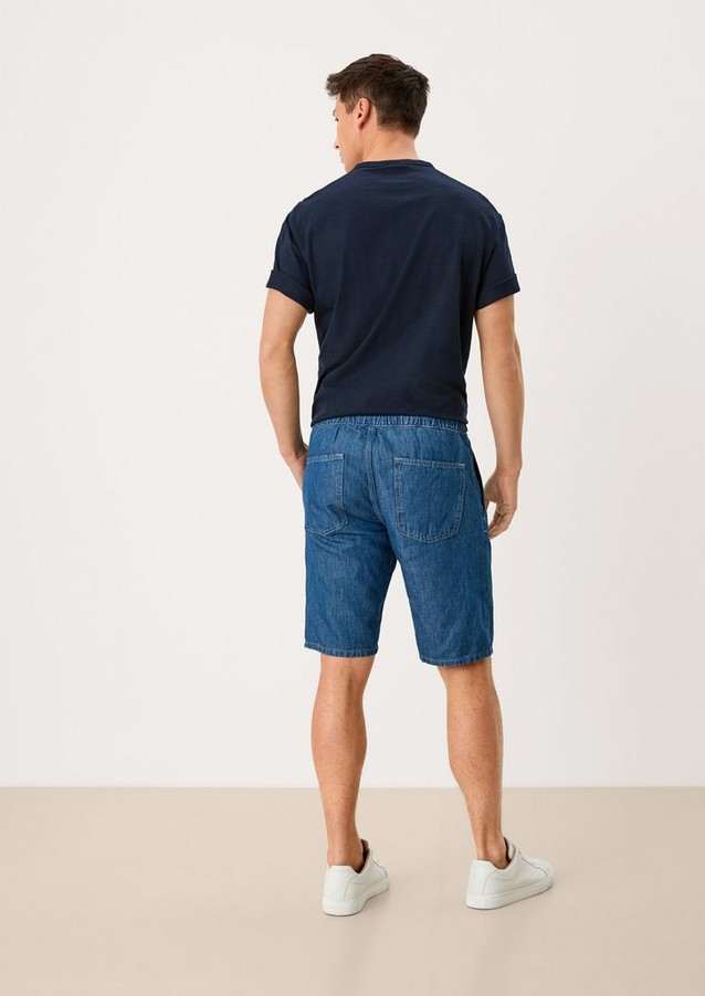 Hommes Shorts & Bermudas | Regular: Bermuda in Denim-Optik - CI39430