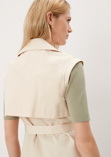 Women Jackets | Long trench-style body warmer - RY78380