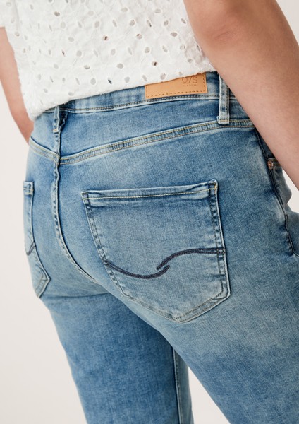Femmes Jeans | Slim : bermuda d’aspect denim - GE20409