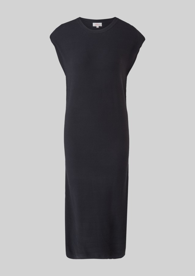 Femmes Robes | Robe longueur midi à la texture côtelée - DL40893