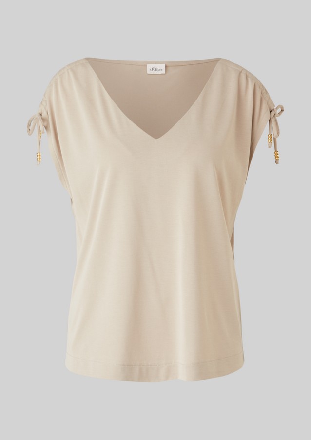 Femmes Shirts & tops | T-shirt en jersey interlock - HB72968