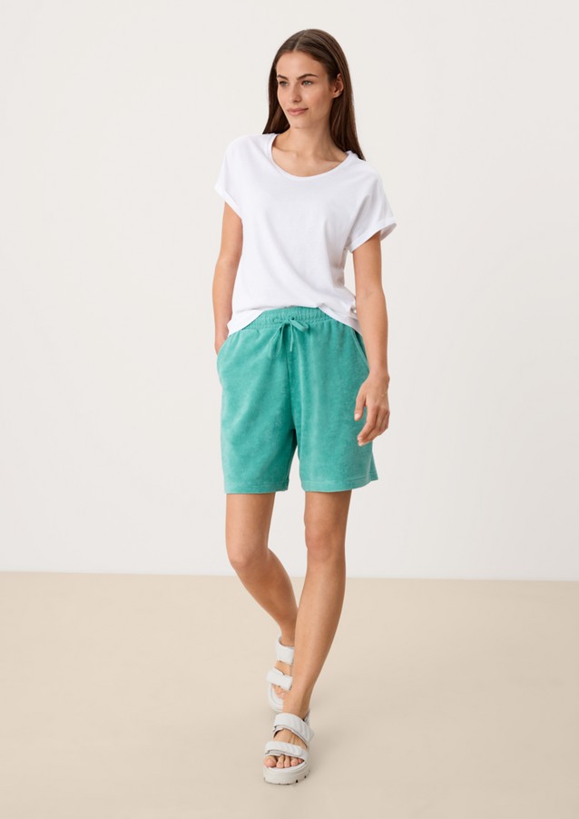 Femmes Pantalons | Regular: Short aus Frottee - MF17180