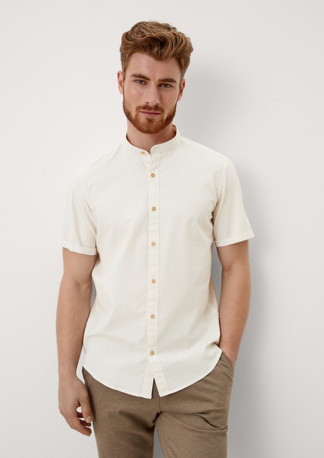 Hommes Chemises | Slim : chemise à col droit - GI70769
