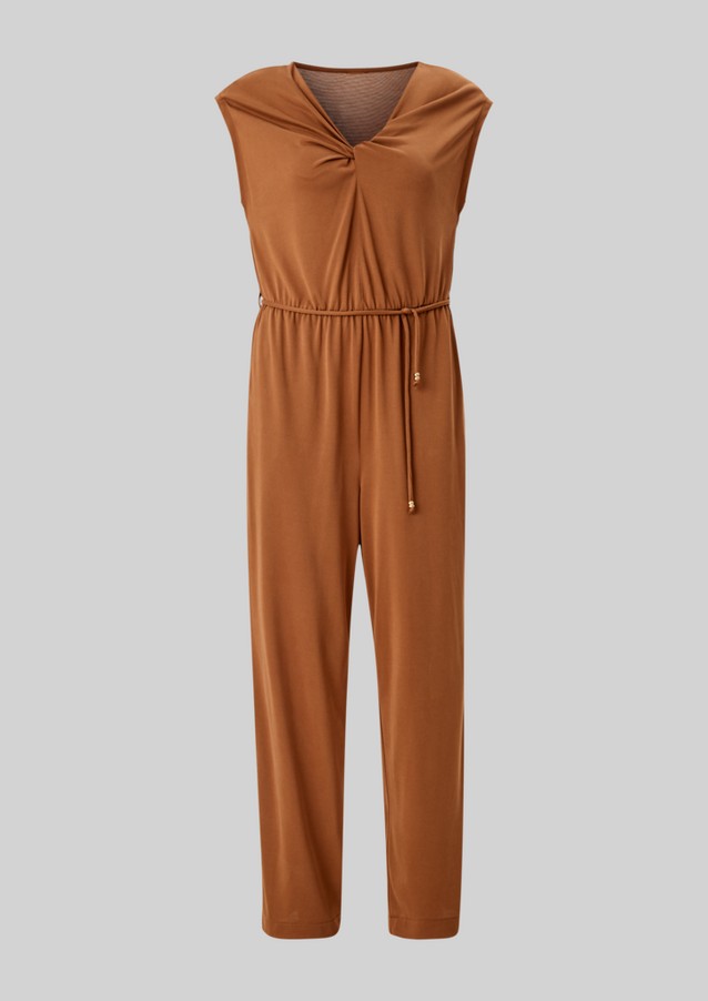 Women Jumpsuits | Jumpsuit with a knotted detail - BZ73633