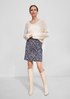 Cotton satin skirt from comma
