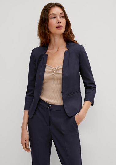 Fitted blazer with 3/4-length sleeves from comma