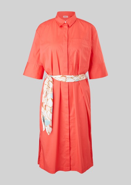 Femmes Robes | Robe-chemise de longueur midi munie d’une ceinture en textile double - UE22599