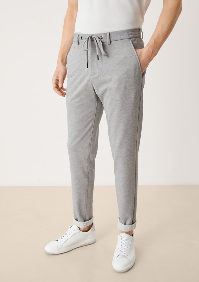Men Trousers | Slim: tracksuit suit trousers - PR99944