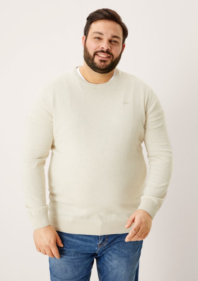 Hommes Big Sizes | Pull-over en coton - OY40546