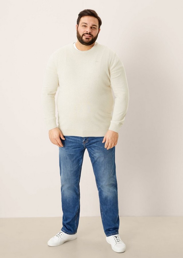 Men Big Sizes | Cotton jumper - KJ22730
