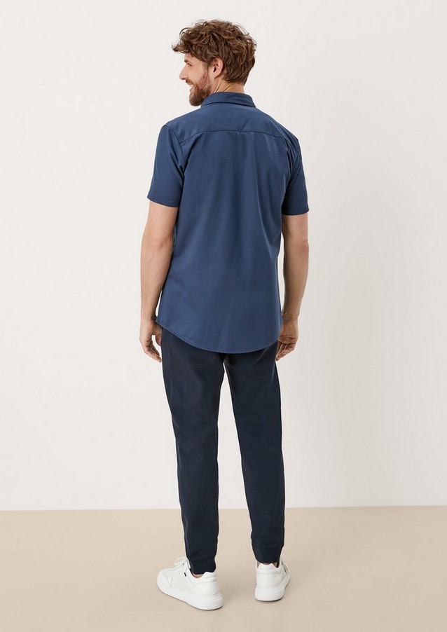 Hommes Chemises | Slim : chemise à manches courtes - TB95685
