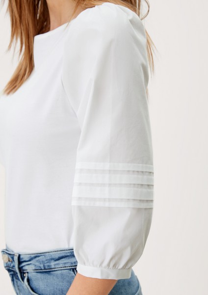 Damen Shirts & Tops | Blusenshirt im Fabricmix - KV53060