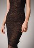 Lace dress with coloured lining from comma