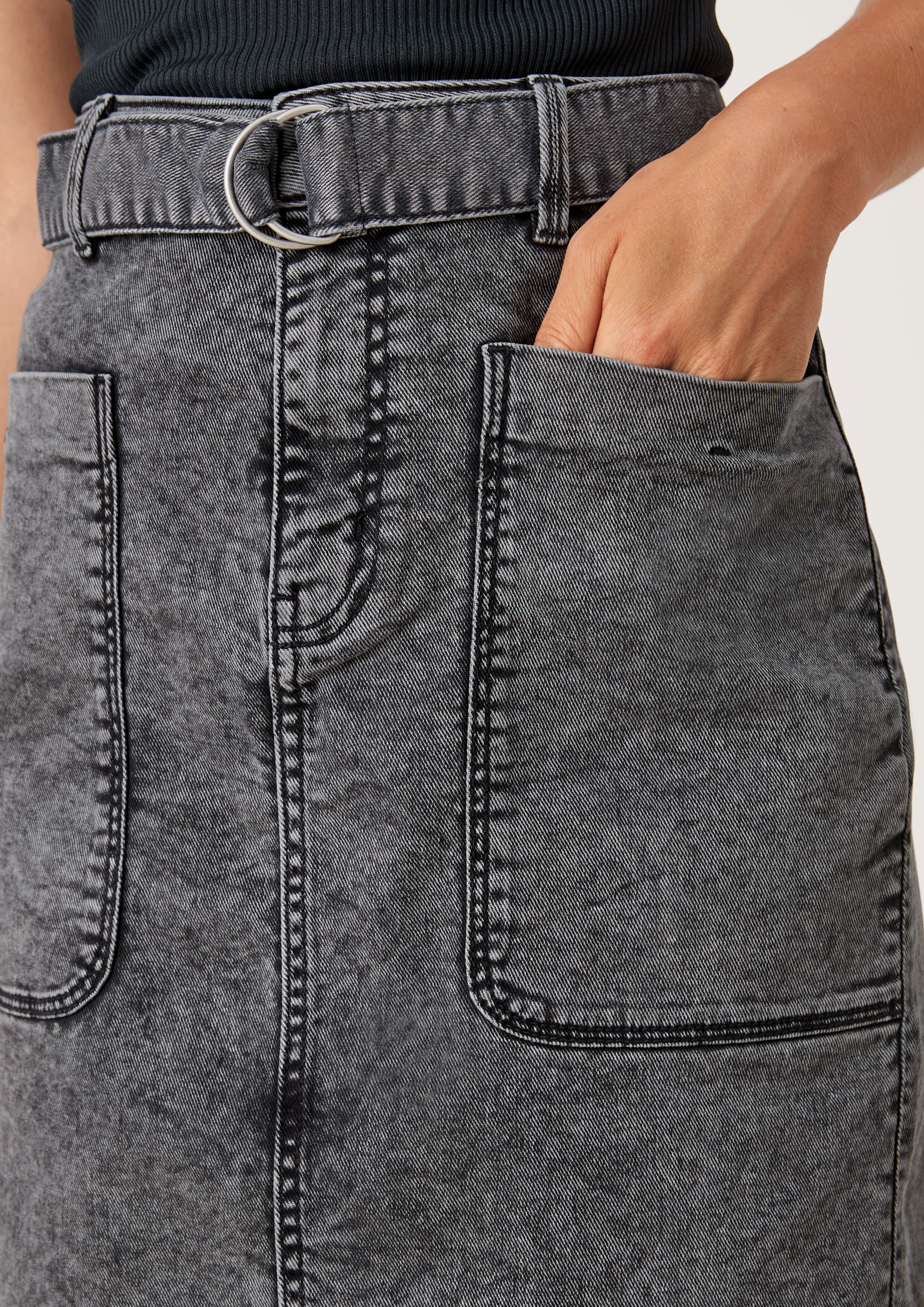 Denim skirt