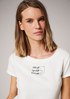Charity T-shirt with embroidery from comma