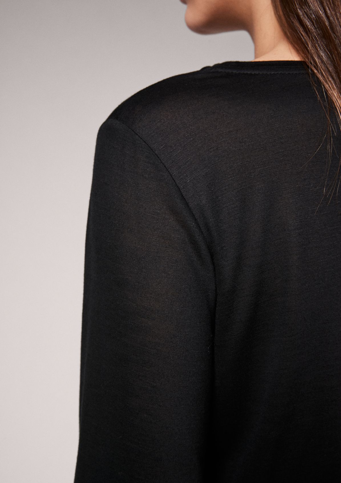 Lightweight jersey top from comma