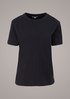 T-shirt with a dividing seam from comma