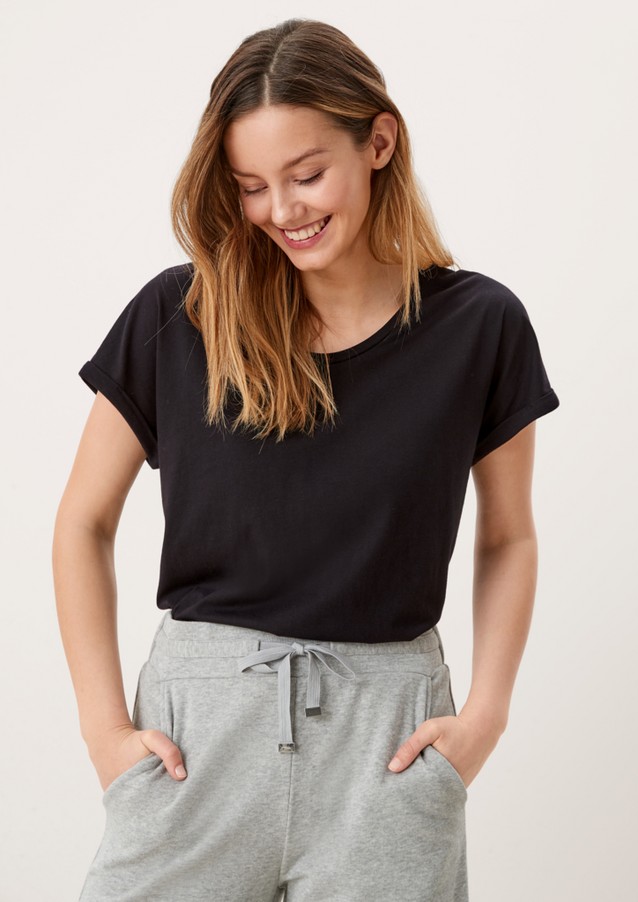 Damen Shirts & Tops | Jerseyshirt aus Viskosemix - XB33856