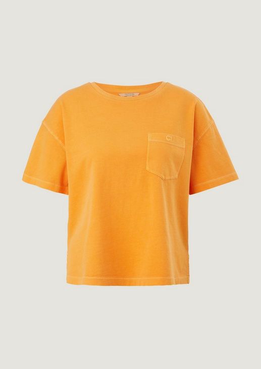 Loose top with garment wash from comma