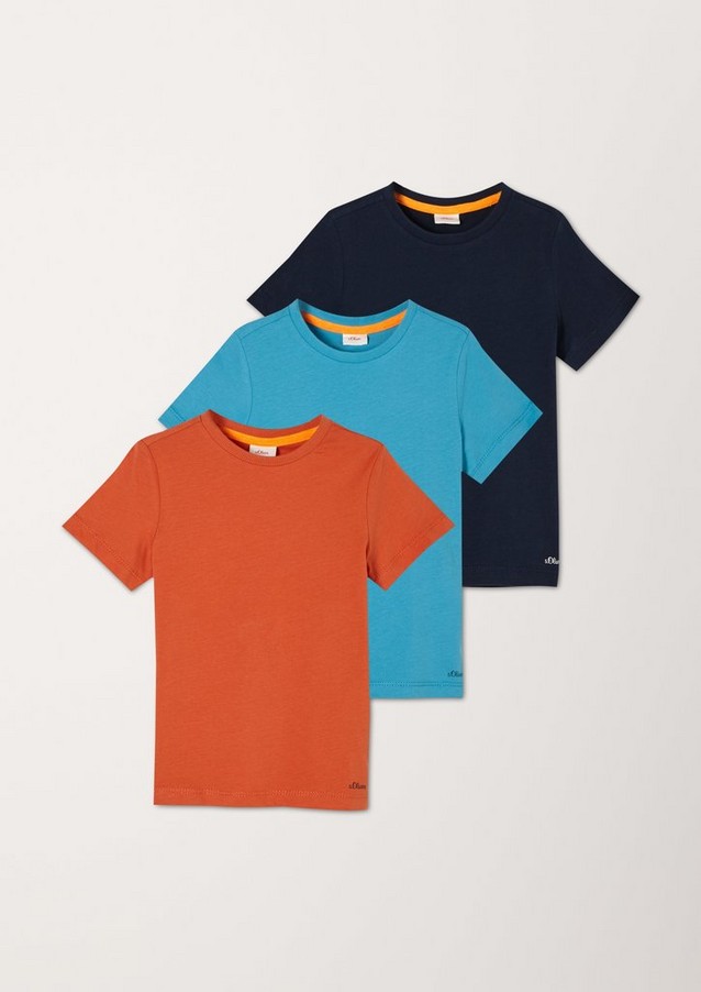 Junior Kids (sizes 92-140) | 3-pack of jersey T-shirts - NE38016