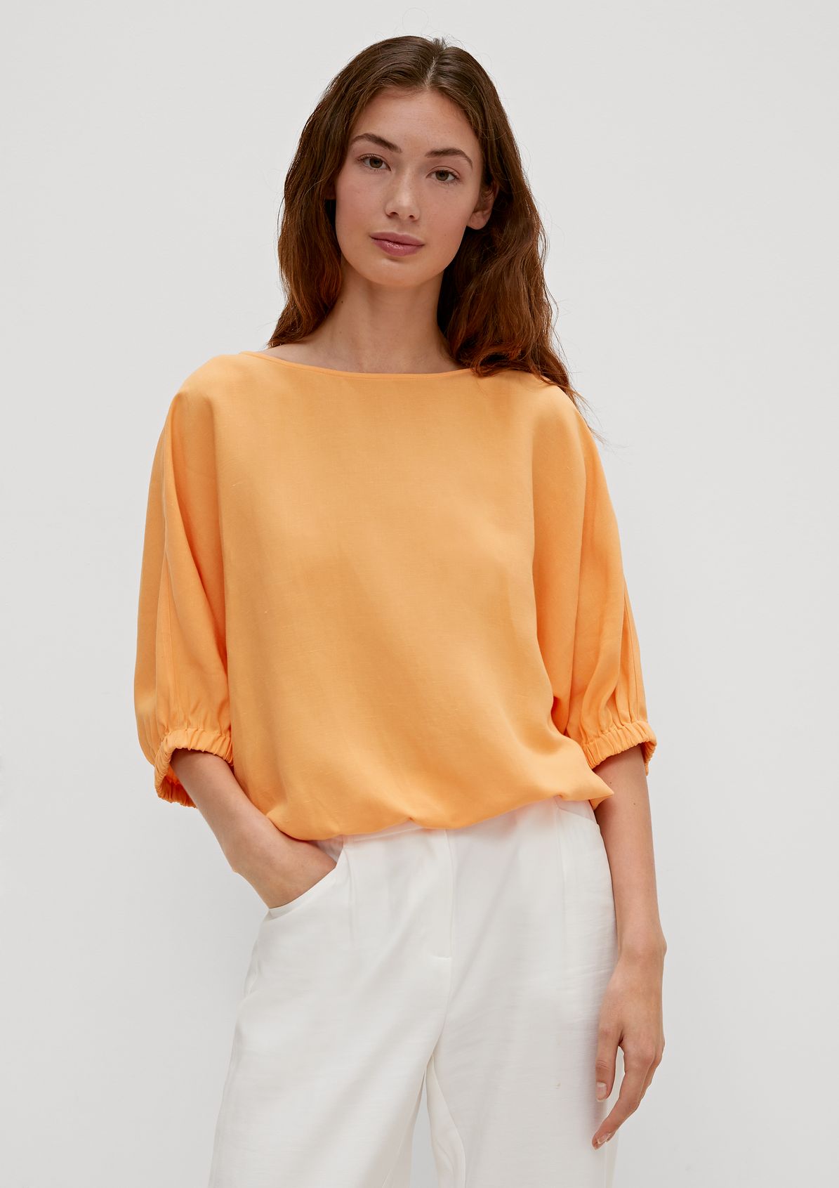 Blouse with batwing sleeves from comma