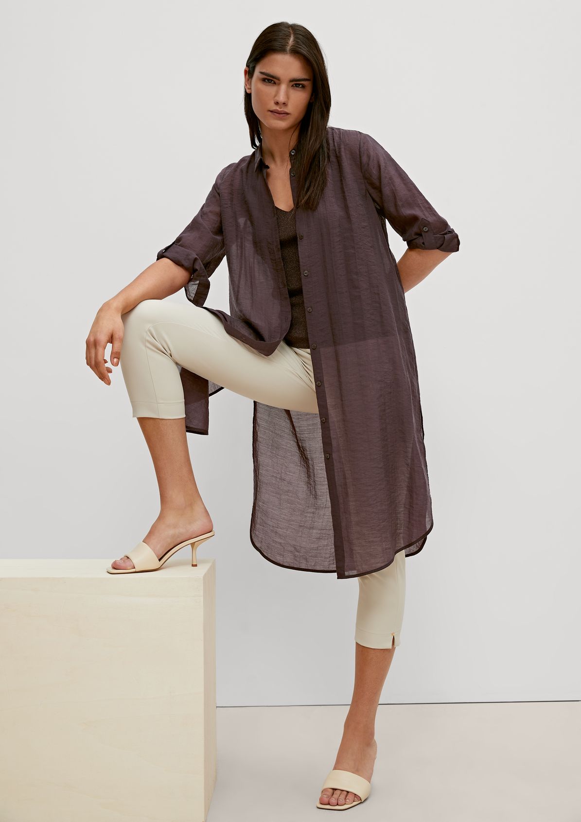 Lyocell blend blouse from comma