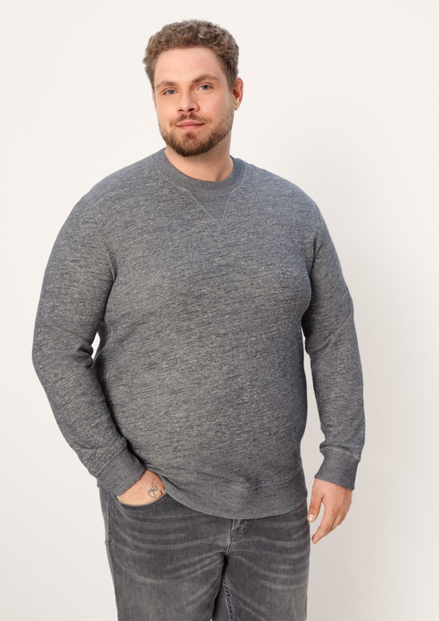 Men Big Sizes | Melange sweatshirt - LW32763