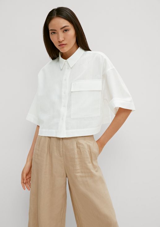 Bluse in Boxy-Shape 