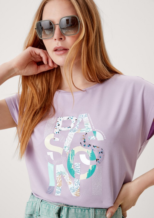 Femmes Shirts & tops | T-shirt orné d’une inscription - WZ73367