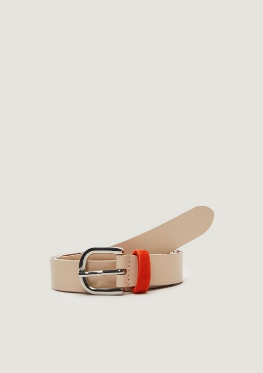 Belt with contrasting details from comma