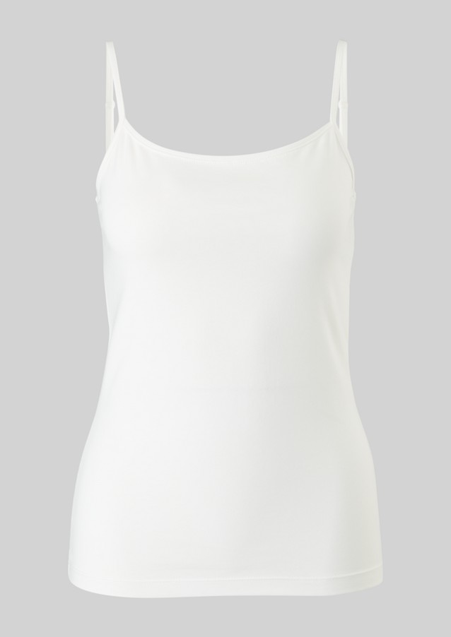 Damen Shirts & Tops | Spaghettitop mit verstellbaren Trägern - OZ32296