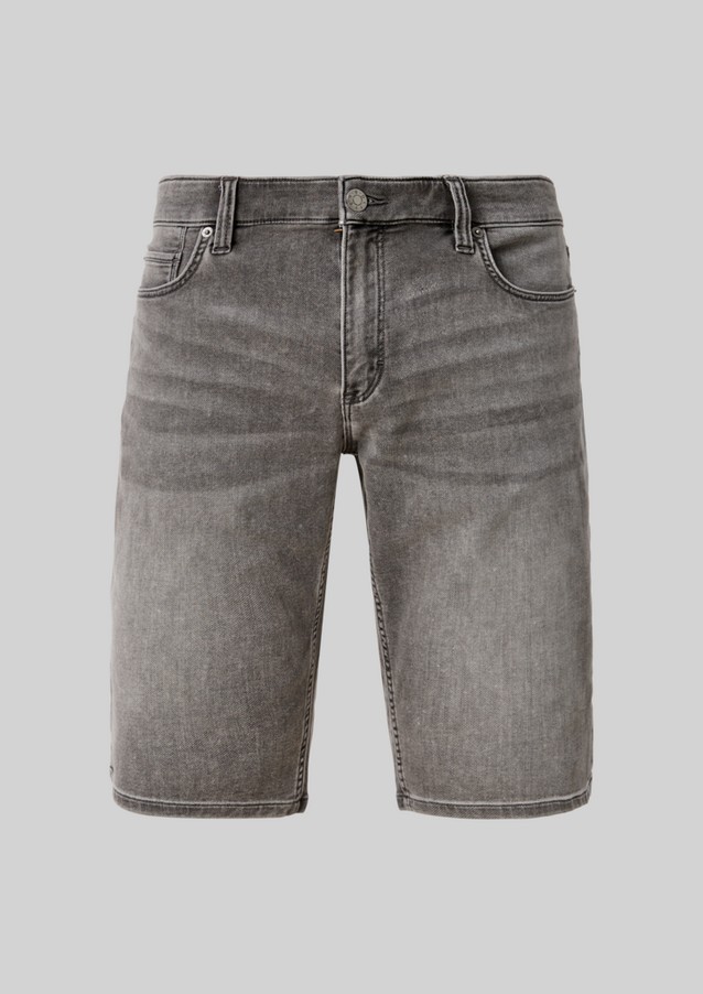 Hommes Shorts & Bermudas | Regular : bermuda en jean délavé - PE08200