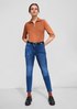 Slim: 7/8-length jeans with garment wash from comma