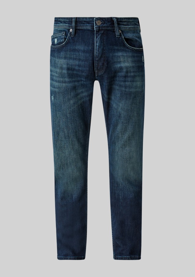 Men Jeans | Slim: vintage wash jeans - FP50806