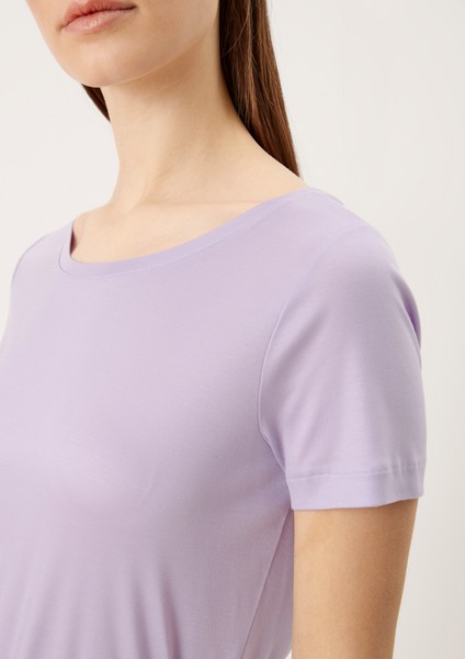 Damen Oberteile | Softes T-Shirt aus Lyocell - OY96178