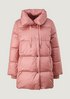 Quilted jacket with a large stand-up collar from comma
