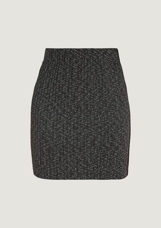 Pencil skirt made of a viscose blend from comma