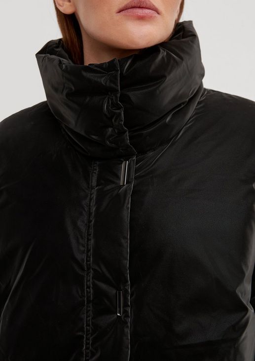 Quilted jacket in a matte finish from comma