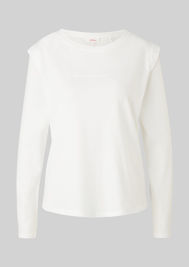 Damen Shirts & Tops | Jerseyshirt mit Schriftprint - KM75444