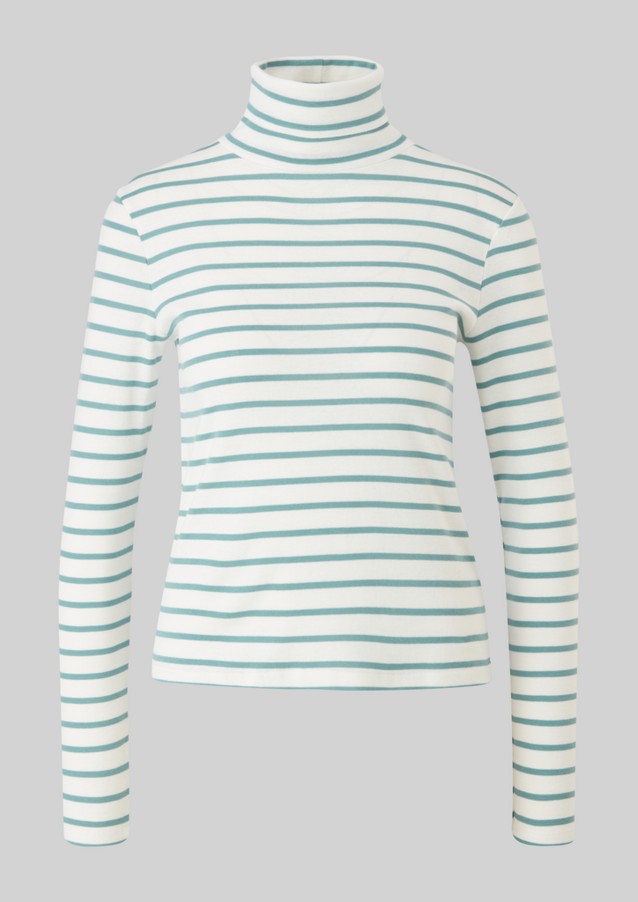 Damen Shirts & Tops | Langarmshirt mit Turtleneck - ZO68212