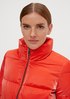 Shiny puffer jacket with a stand-up collar from comma