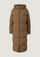 Down coat with a hood from comma