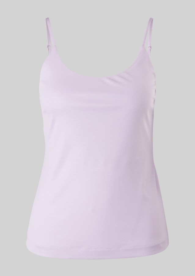 Damen Shirts & Tops | Basic-Top aus Lyocell - PJ89577