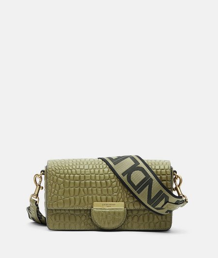 Leather bag in a crocodile effect from liebeskind