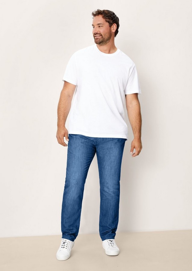 Herren Big Sizes | Relaxed: Jeans aus Leinenmix - RV89920