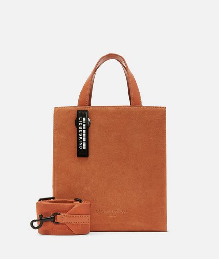 Small suede handbag from liebeskind